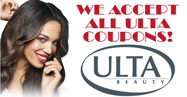 We Accept All valid Ulta Coupons
