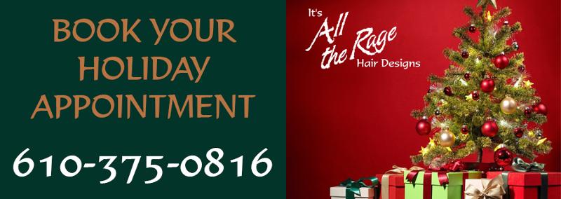 Book your holiday hair appointment
